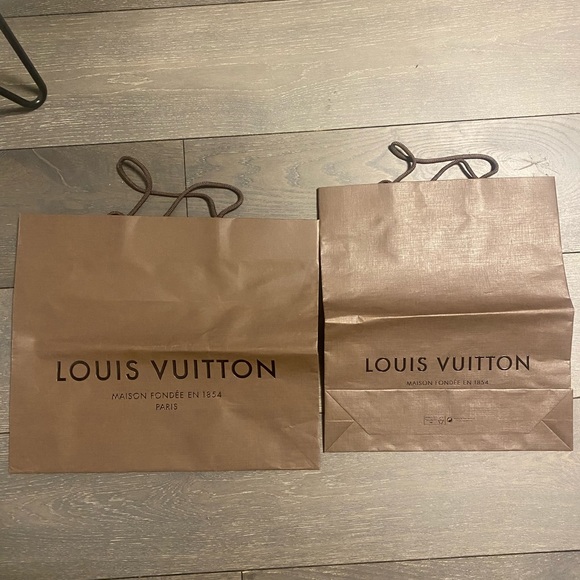 Louis Vuitton Accessories Authentic 2 Louis Vuitton Shopping Bags